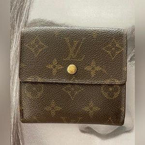Louis Vuitton bifold canvas wallet
